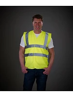 Bezpečnostná vesta Yoko HVW 100 Hi-Vis 79.W100, kráľovská modrá Bezpečnostná vesta Yoko HVW 100 Hi-Vis 79.W100, kráľovská modrá