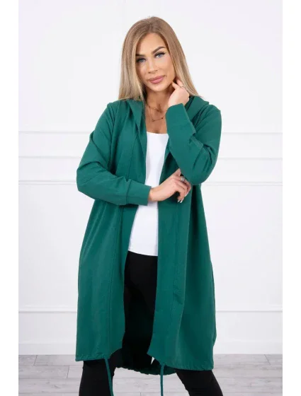 Zelená bunda s potiskem Zelená bunda s potiskem