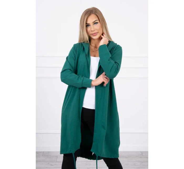 Zelená bunda s potiskem Zelená bunda s potiskem