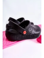 Dziecięce Lekkie Klapki Kroksy Big Star II375001 Czarne Dziecięce Lekkie Klapki Kroksy Big Star II375001 Czarne