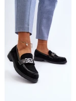 Dámské semišové mokasíny model 21652854 - S.Barski Dámské semišové mokasíny model 21652854 - S.Barski