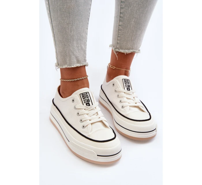 Dámské tenisky Big Star model 21653758 Bílé - Big Star Shoes