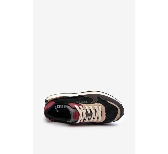 Pánské tenisky s Memory Foam System Big Star Černé model 21654850 - Big Star Shoes Pánské tenisky s Memory Foam System Big Star Černé model 21654850 - Big Star Shoes