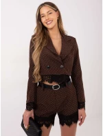 Szorty IT SN model 21799728 ciemny brązowy - FPrice