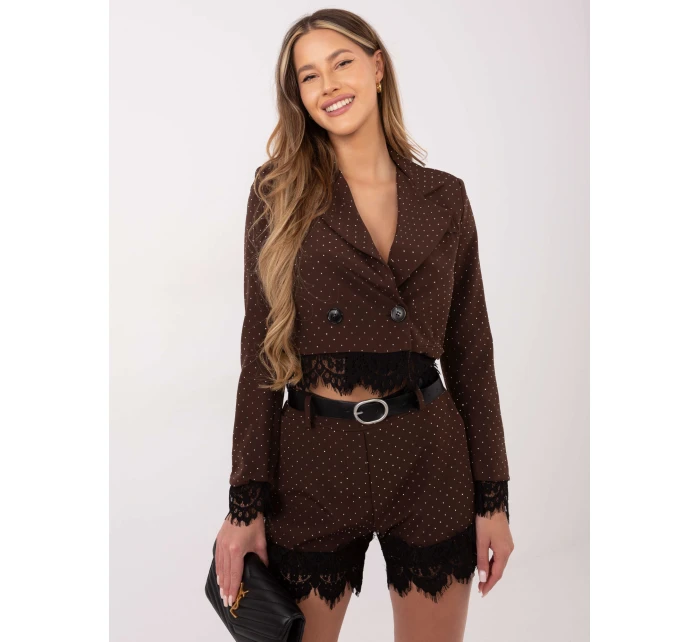 IT SN šortky FL9965.88 tmavohnedé