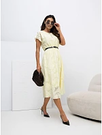 Dámske šaty IT SK 16060.91 svetložlté – FPrice Dámske šaty IT SK 16060.91 svetložlté – FPrice