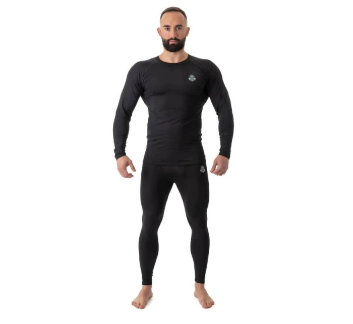 Rashguard s dlhým rukávom čierny BlackRSL - S Rashguard s dlhým rukávom čierny BlackRSL - S