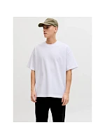 Tričko Jack&Jones JJEBARRON TEE SS O-NECK NOOS 12298906 WHITE