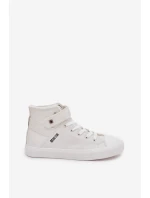 Trampki Damskie Big Star Ocieplane Białe V274541FW Trampki Damskie Big Star Ocieplane Białe V274541FW