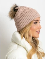 Dámská čepice AT CZ model 17416191 44 světle růžová - FPrice Dámská čepice AT CZ model 17416191 44 světle růžová - FPrice