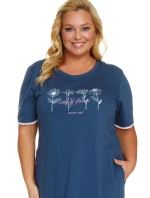 Dámska nočná košeľa 5366 modrá - Doctor Nap