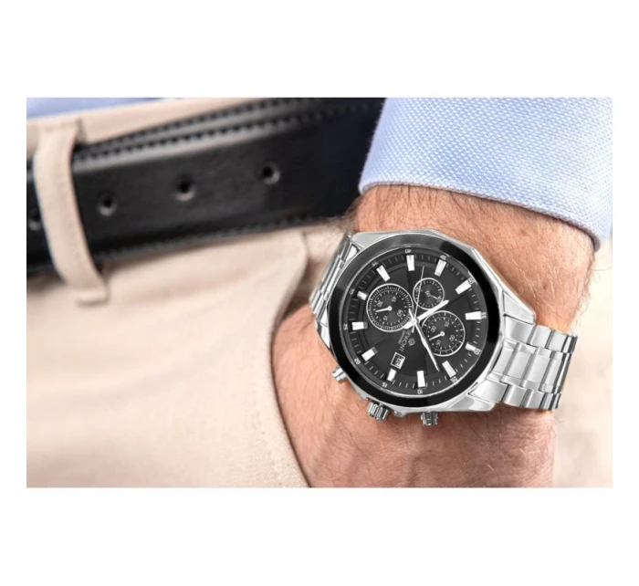 Pánské hodinky Chronograph Sapphire Silver model 21807491 - Giewont Pánské hodinky Chronograph Sapphire Silver model 21807491 - Giewont