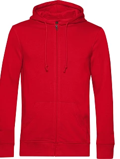 B&C Inspire Zipped Pánská mikina s kapucí red model 22483765