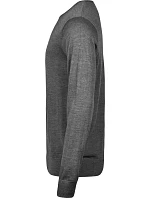 Tee Jays TJ 6000 Pánský svetr 18.6000 grey melange Tee Jays TJ 6000 Pánský svetr 18.6000 grey melange