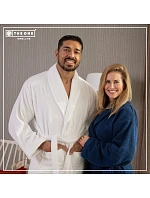 The One Towelling Organic Bathrobe Župan z organickej bavlny 48.1084 biely The One Towelling Organic Bathrobe Župan z organickej bavlny 48.1084 biely