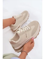 Dámské sportovní tenisky Big Star model 22009864 HIPOLY SYSTEM Béžové - Big Star Shoes