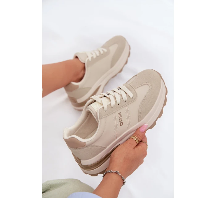 Dámské sportovní tenisky Big Star model 22009864 HIPOLY SYSTEM Béžové - Big Star Shoes