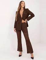 Nohavice IT SP 9960.78 brown
