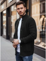 Pánsky sveter čierny FashionStreet WX2347