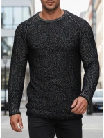 Pánský svetr černý model 21995129 - Dstreet Pánský svetr černý model 21995129 - Dstreet