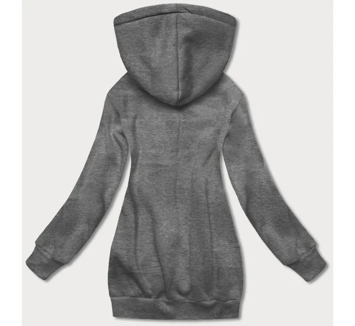 Tmavosivá dámska klokanie mikina (YS10003-5) Tmavosivá dámska klokanie mikina (YS10003-5)