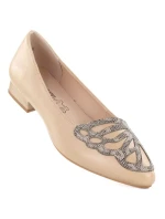 Dámské béžové polobotky M.Daszynski model 22015057 - M. Daszyński Dámské béžové polobotky M.Daszynski model 22015057 - M. Daszyński