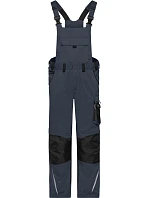JN (4260) Pracovní kalhoty s laclem Strong carbon/black model 22533219 - Daiber JN (4260) Pracovní kalhoty s laclem Strong carbon/black model 22533219 - Daiber