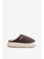 Zateplené Pantofle Na Silné Podešvi Big Star model 21678335 Tmavě Šedé - Big Star Shoes Zateplené Pantofle Na Silné Podešvi Big Star model 21678335 Tmavě Šedé - Big Star Shoes