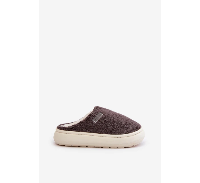 Zateplené Pantofle Na Silné Podešvi Big Star model 21678335 Tmavě Šedé - Big Star Shoes Zateplené Pantofle Na Silné Podešvi Big Star model 21678335 Tmavě Šedé - Big Star Shoes