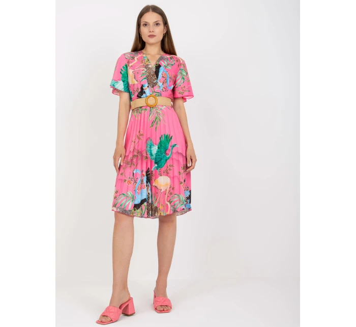 Šaty DHJ SK model 17445512 růžová - FPrice Šaty DHJ SK model 17445512 růžová - FPrice