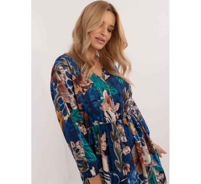 Sukienka DHJ SK ciemny niebieski model 21738232 - FPrice Sukienka DHJ SK ciemny niebieski model 21738232 - FPrice