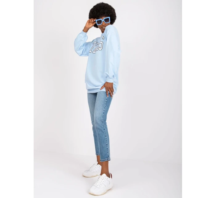 Mikina EM BL 719.36 svetlo modrá