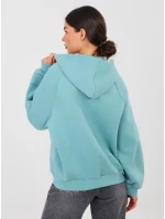 Mikina NS BL NS2566.15 tyrkysová Mikina NS BL NS2566.15 tyrkysová