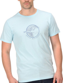 Pánske tričko Regatta RMT263-1QC svetlo modré