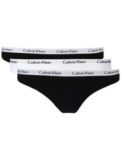 Nohavičky 3pcs QD3588E-WZB viacfarebná - Calvin Klein