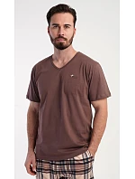 Pánské pyžamo šortky model 22405695 - Vienetta MAN Pánské pyžamo šortky model 22405695 - Vienetta MAN