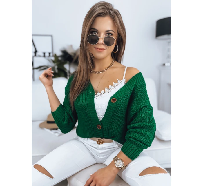 Dámsky zelený sveter MINSTRAL FashionStreet MY1616