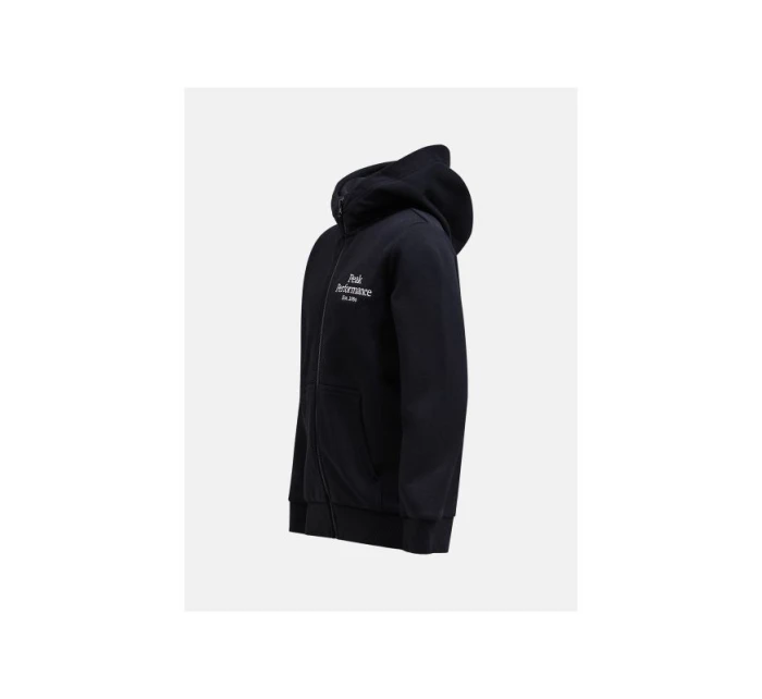 Peak Performance Jr Original Zip Hood Black