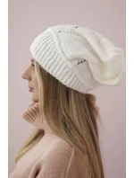 Dámska čiapka Ingrid K371 biela Dámska čiapka Ingrid K371 biela
