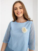 Blúzka LK BZ 506642.94 svetlo modrá