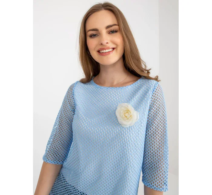 Blúzka LK BZ 506642.94 svetlo modrá