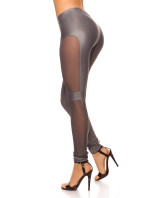 Sexy KouCla leggings with net-applications