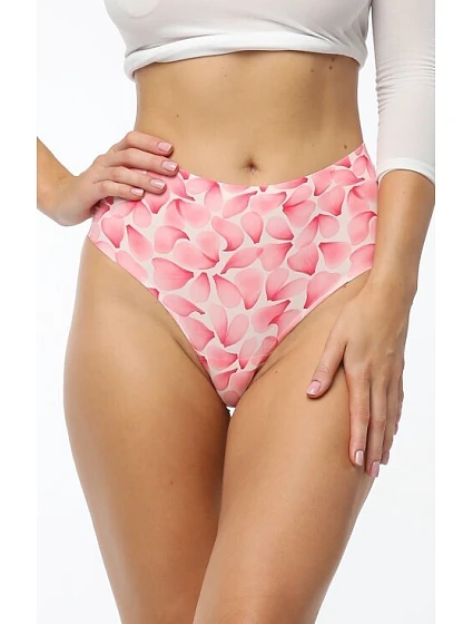 Dámske brazílske ružové vločky Simple Brasil Maxi Pink Mix - Julimex
