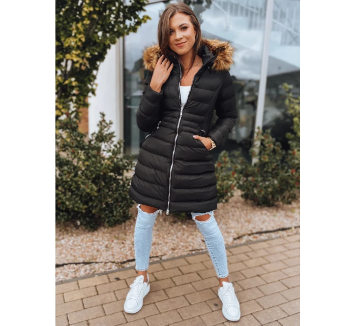 TERIS dámska zimná bunda čierna FashionStreet TY3095
