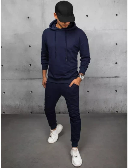Pánské tmavě modré tepláky Dstreet model 21967415 - FashionStreet