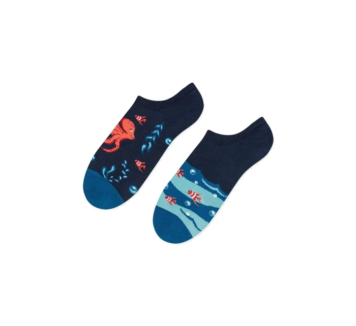 Asymetrické pánské ponožky ťapky More 009