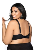 Dámska podprsenka 053/22 Carmela čierna - MAT