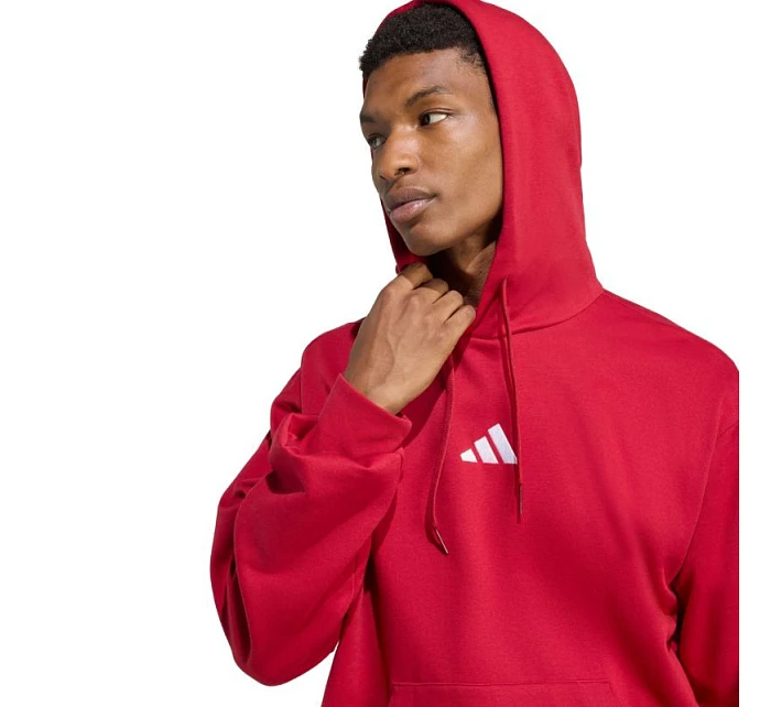 Pánska mikina adidas Essentials Feelcozy Hoodie red KC0907 pánska
