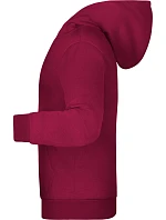 JN Dětská mikina s kapucí 02. wine model 22414095 - Daiber