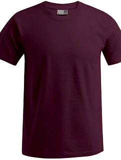 Promodoro 3099 (XS–6XL) Pánske tričko „Premium“ 40.3099 bordová